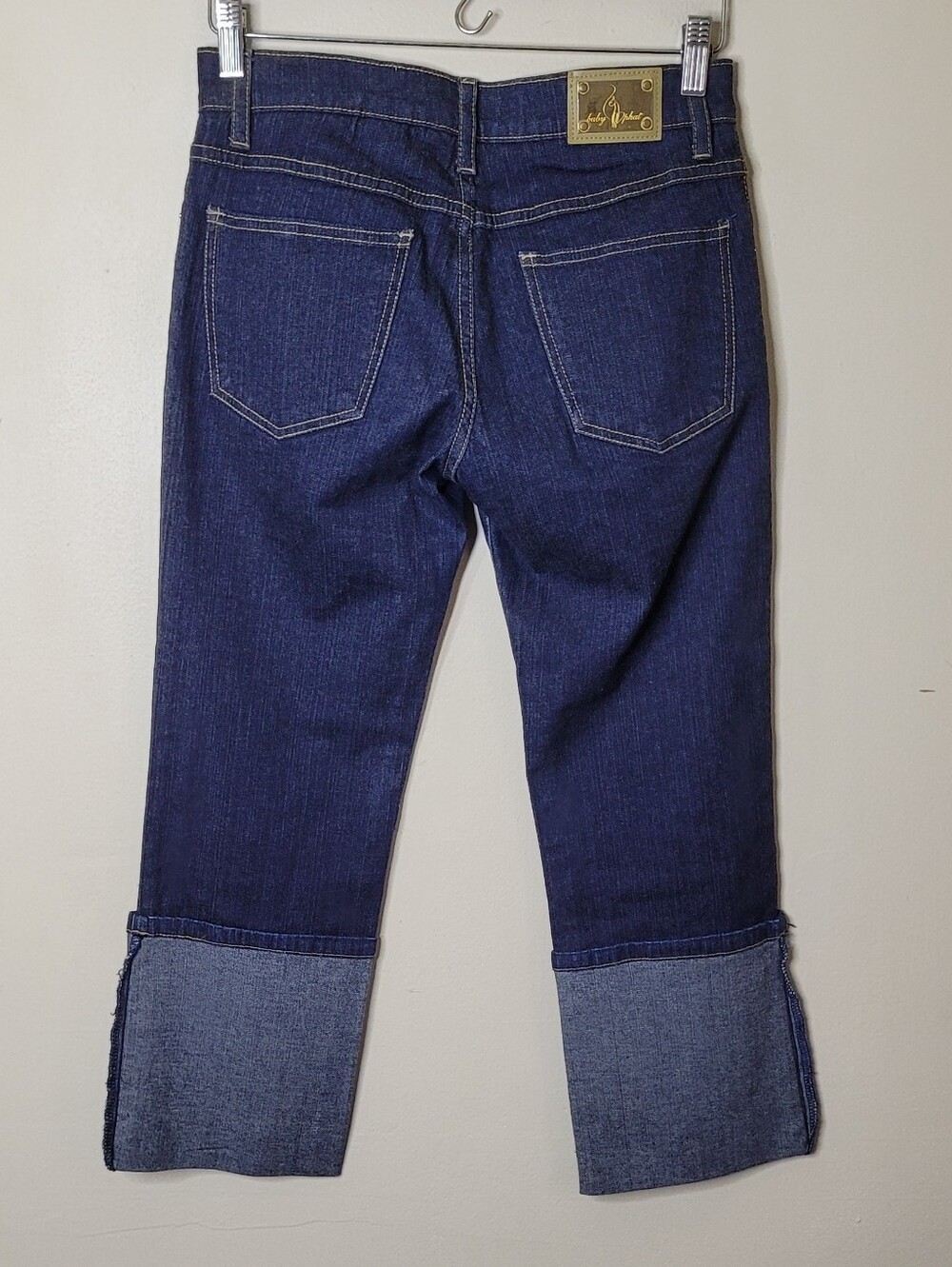 Baby Phat Vintage Y2K Cuffed Jeans Size 5 - Picture 6 of 10